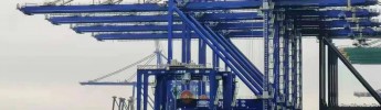 利维智能态势与钢结构应力监控系统的应用案例—海南洋浦4台岸桥